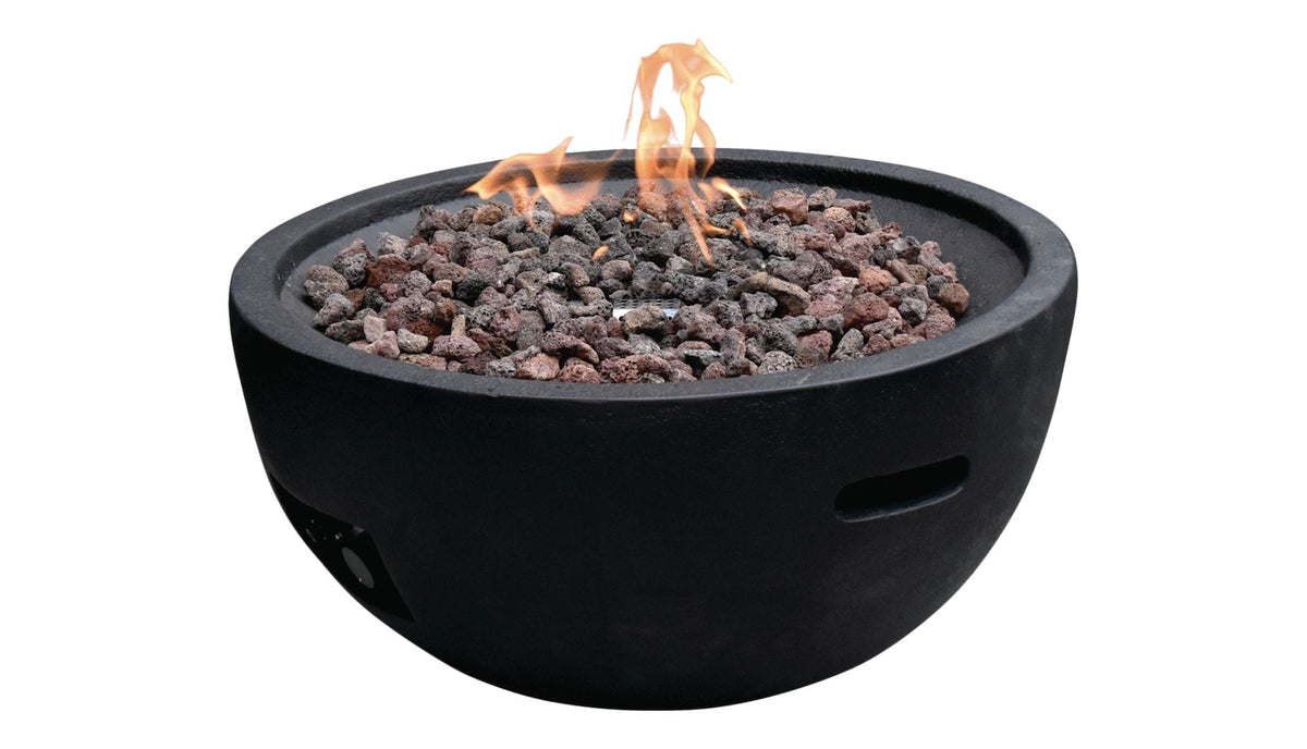 Jefferson Outdoor Gas-Fueled Fire Bowl with PVC Cover, 40,000 BTUs, 26 x 26 x 13-in U0F7 - product image 2