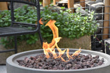 Nantucket Round Propane-Fueled Fire Bowl with Lava Rock & Canvas Cover, 40,000 BTUs, 14-in J9L3 - product image 2