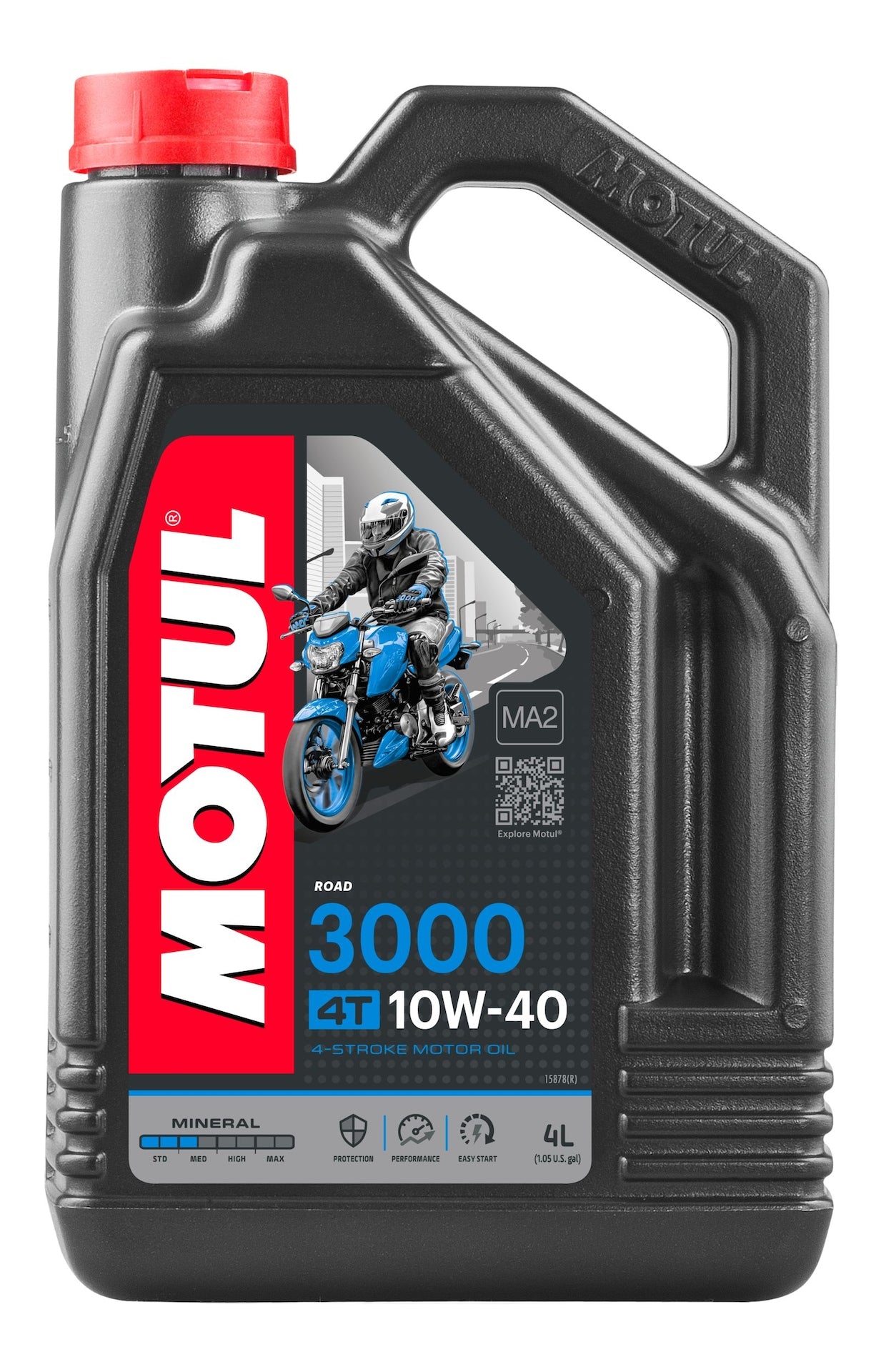 3000 4-Stroke 10W40 Mineral Motor Oil, 4-L A5D1 - product image 1