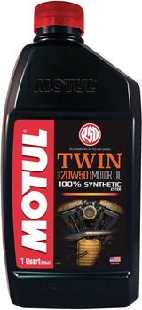 Twin Synthetic Motorcycle Motor Oil 20W50, 946-mL T0J7 - product image 1