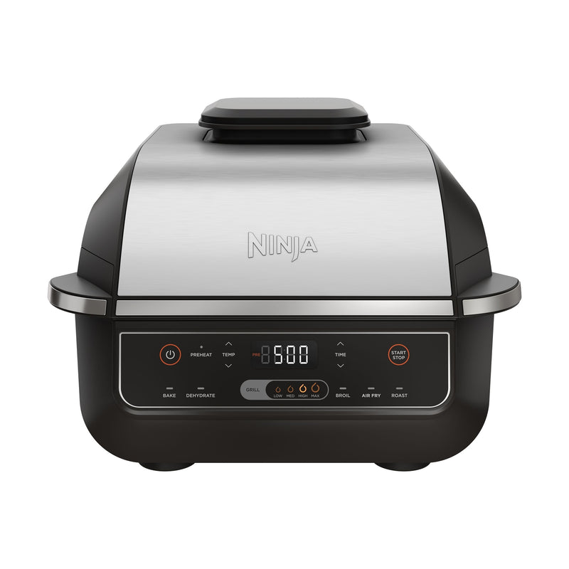 6-in-1 indoor Grill and Cyclonic Air Fryer, 4-qt W8D7