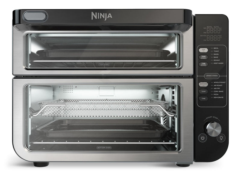 Double Door 12-in-1 Countertop Electric Convection Oven & Air Fryer with FLEXDOOR K4K5