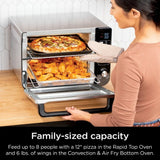 Double Door 12-in-1 Countertop Electric Convection Oven & Air Fryer with FLEXDOOR K4K5 - product image 2