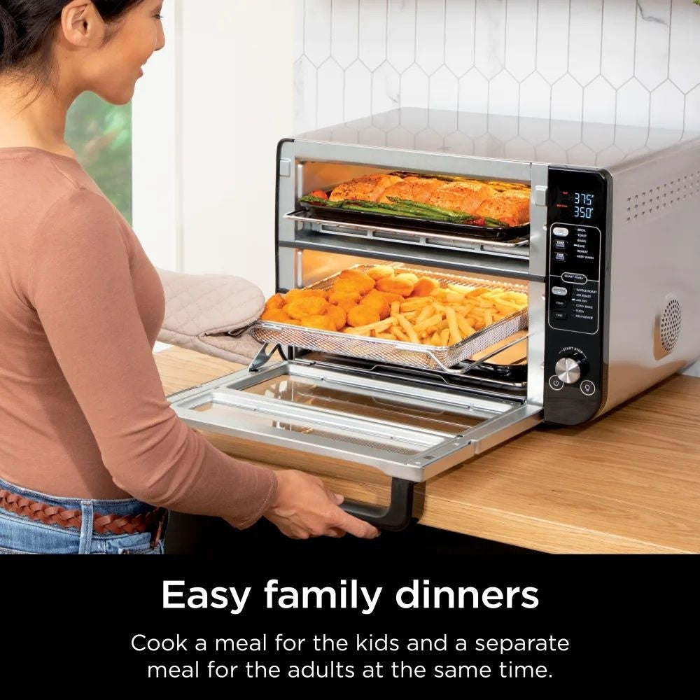 Double Door 12-in-1 Countertop Electric Convection Oven & Air Fryer with FLEXDOOR K4K5 - product image 5