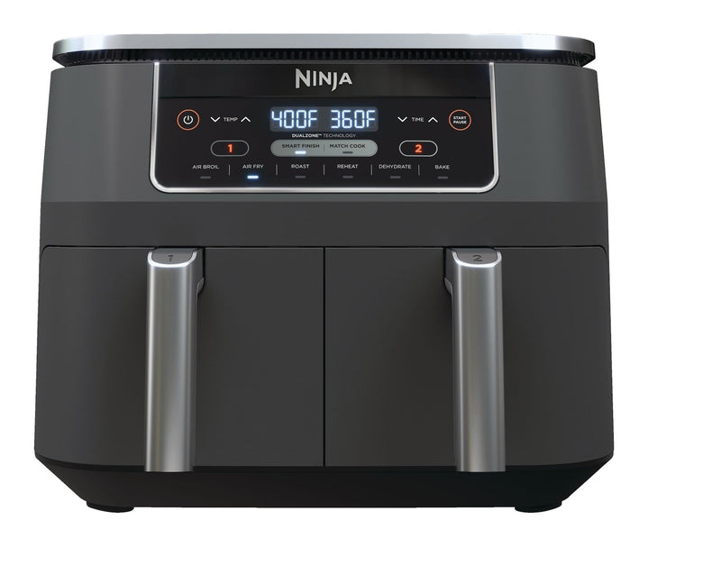 Foodi 2-Basket Air Fryer with 6 Cooking Functions, 8 Qt O1C7