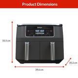 Foodi 2-Basket Air Fryer with 6 Cooking Functions, 8 Qt O1C7 - product image 4