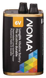 1-pk 6V / 6 Volt Square Alkaline Lantern Battery, Long Lasting T8E6 - product image 2