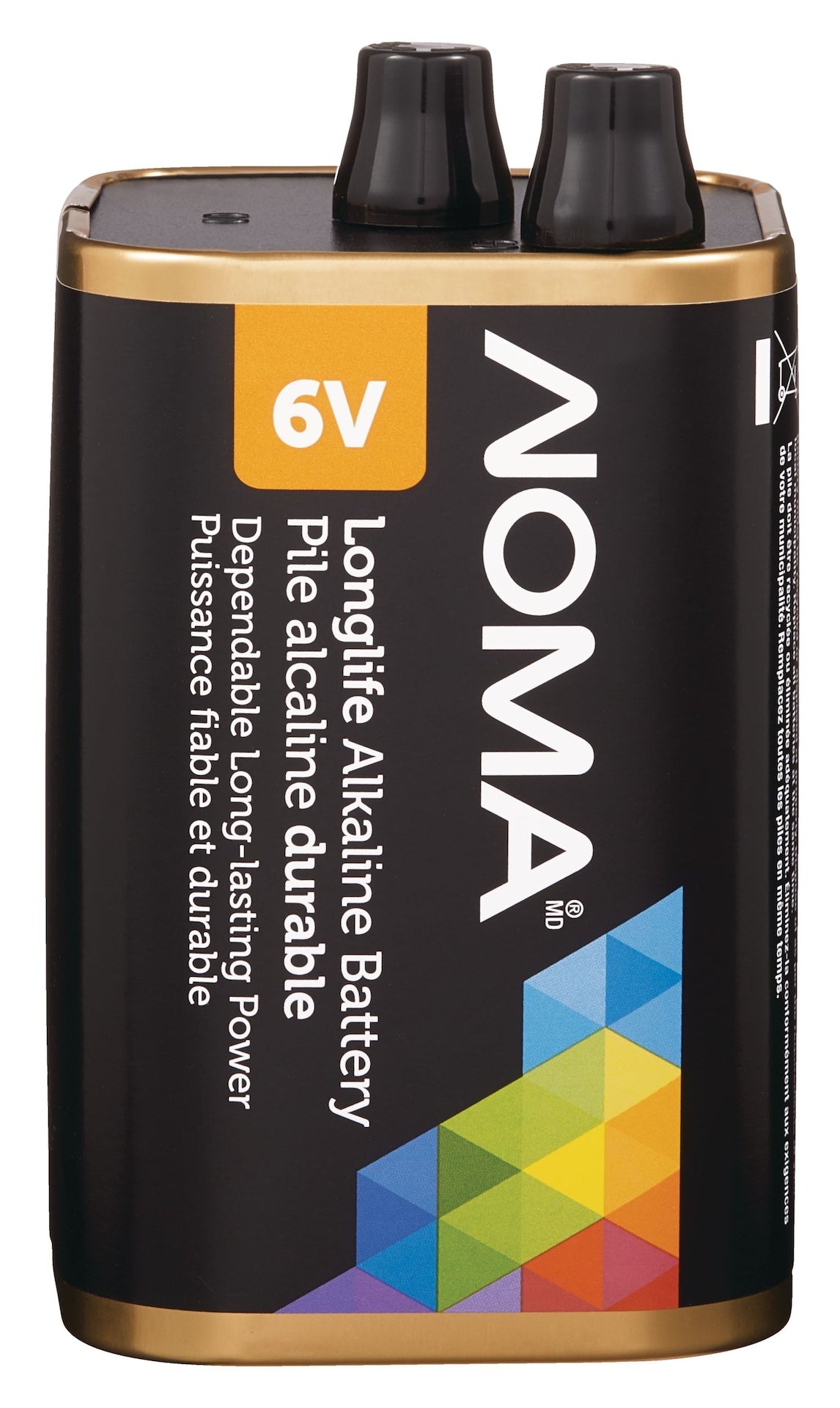 1-pk 6V / 6 Volt Square Alkaline Lantern Battery, Long Lasting T8E6 - product image 2