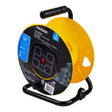 100-ft Extension Cord Storage Reel with 4 Grounded Outlets and Circuit Breaker Z7B3 - product image 2