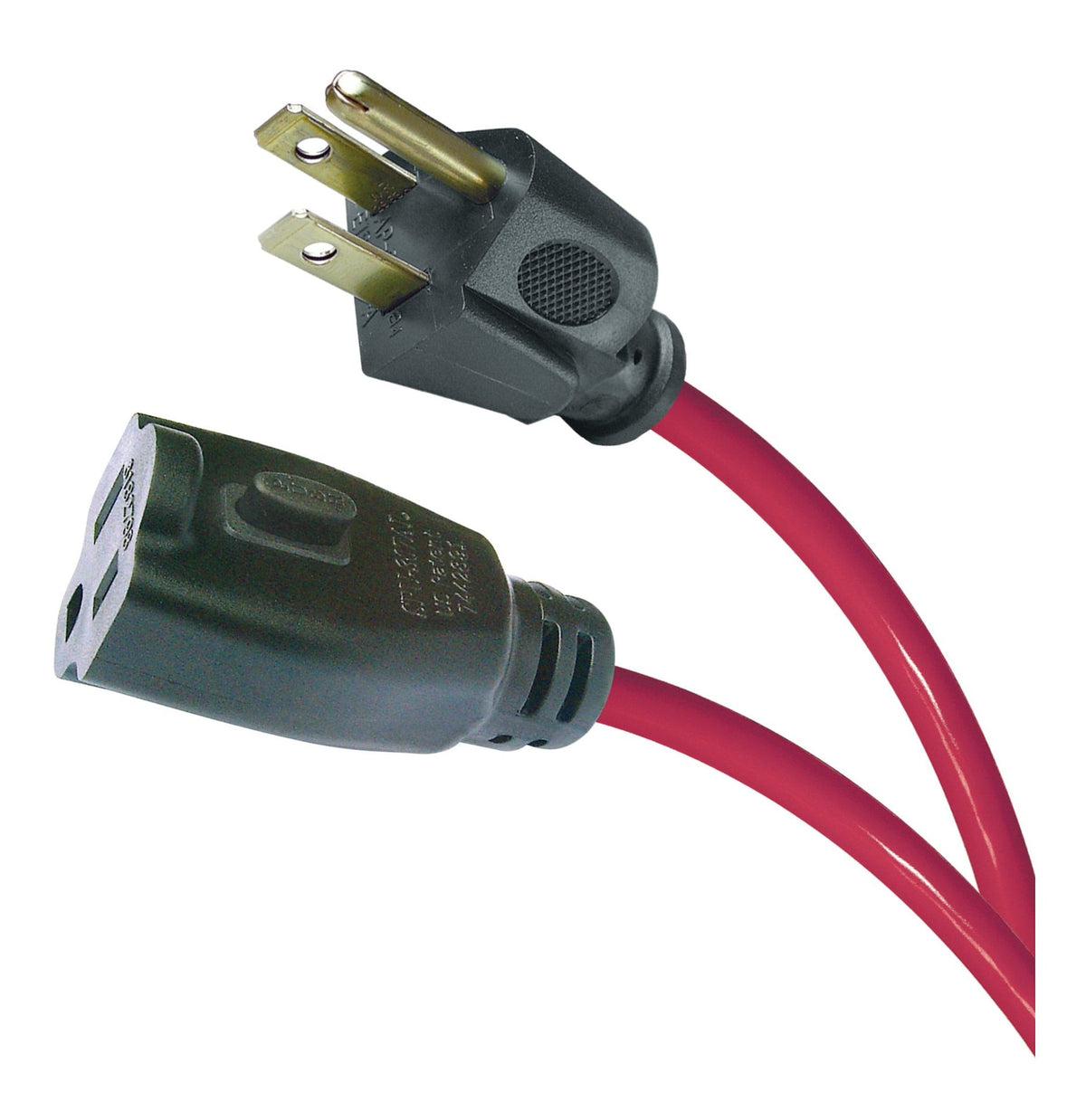 16-ft 5-in 14/3 Outdoor Extension Cord with Grounded Outlet and Locking Connector, Red F4E2 - product image 2
