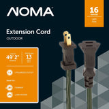 16/2 Outdoor Extension Cord, Flexible, 1 Outlet, Green X6R6 - product image 1