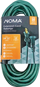 24-ft 11-in 16/2 Outdoor Extension Cord with 1 Outlet, Green Z1I1 - product image 1