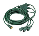 28-ft Outdoor 3-Split Extension Cord J2N5 - product image 2