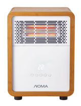 3-Setting Cabinet Heater with Child Lock, Quartz and Radiant Heating, Wood Grain Finish S1Q5 - product image 1