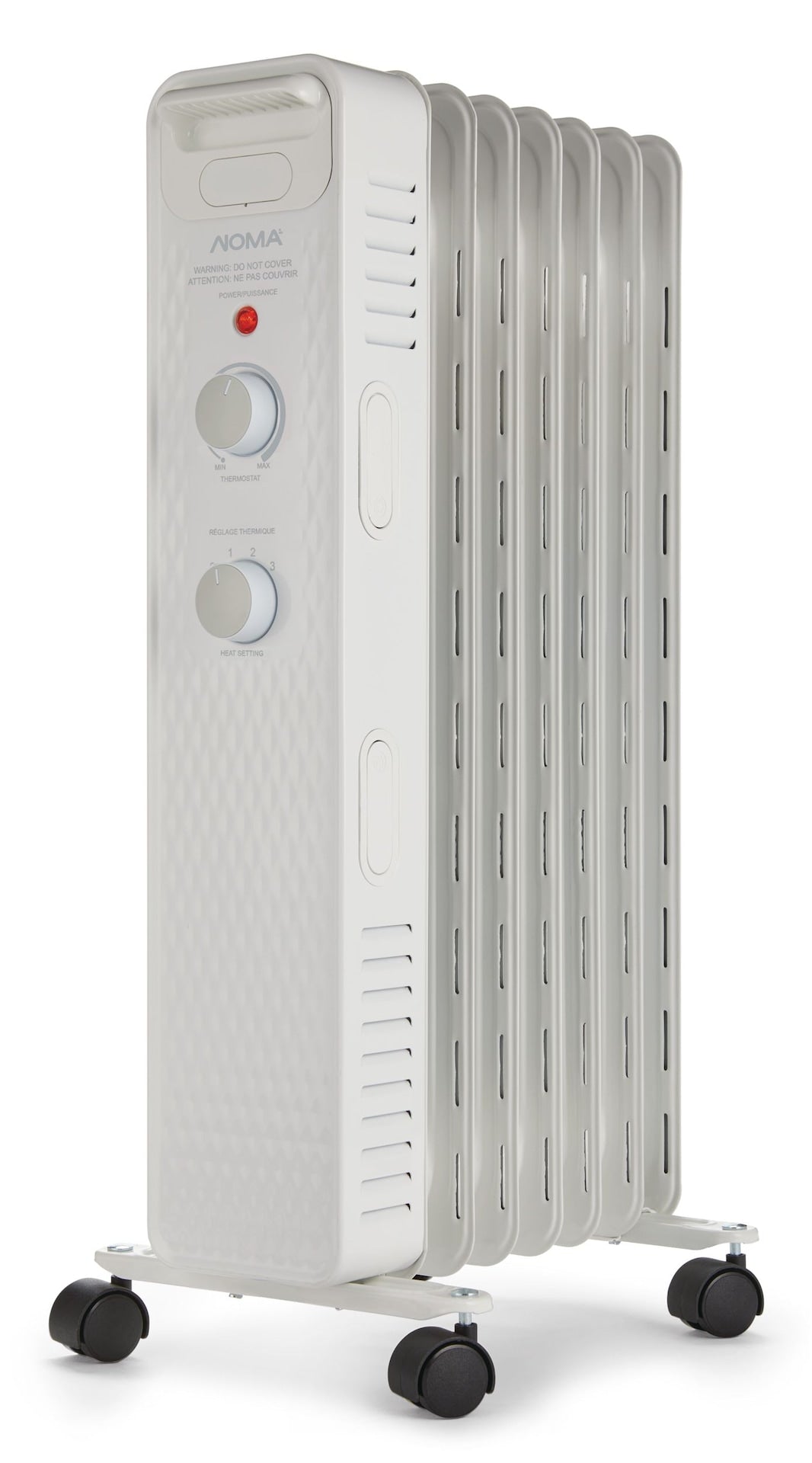 3-Setting Mechanical Oil Filled Radiator with Adjustable Thermostat Q6B8 - product image 1
