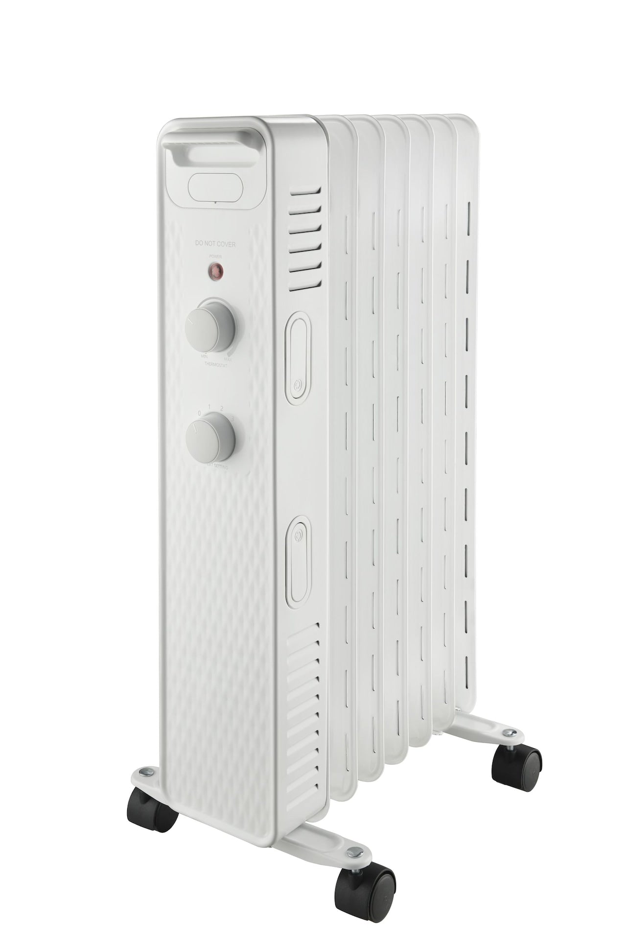 3-Setting Mechanical Oil Filled Radiator with Adjustable Thermostat Q6B8 - product image 2