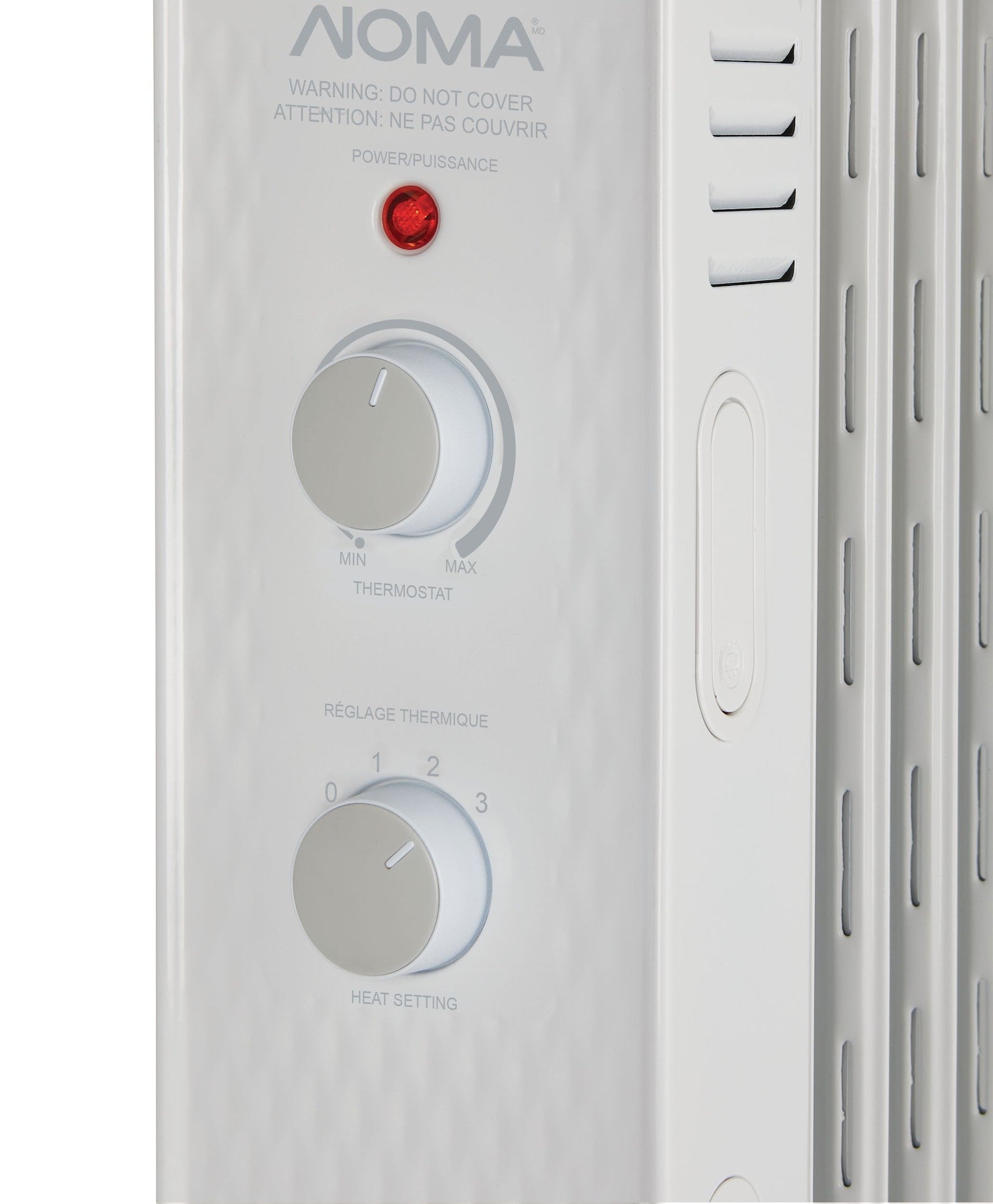 3-Setting Mechanical Oil Filled Radiator with Adjustable Thermostat Q6B8 - product image 6