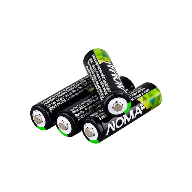 300mAh Outdoor Solar Batteries – AA Ni-MH Rechargeable (4-Pack, 1.2V) Q2G9
