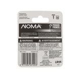 357 LR44 AG13 303 A76 1.5V / 1.5 Volt Alkaline Button Coin Cell Batteries, 2-pk H9F0 - product image 2