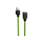 82-ft 16/3 Outdoor Extension Cord with Grounded Outlet, Lime Green U3Z0 - product image 3