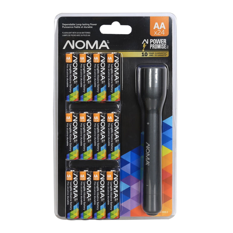 AA24 Battery & Flashlight Combo D8U1