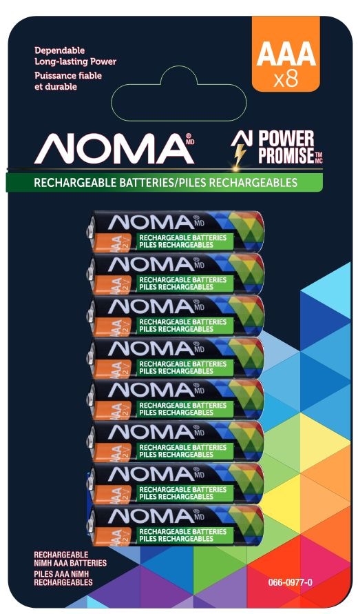 AAA Ni-MH Rechargeable Battery, 8-pk C8Z0 - product image 1