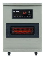 Ashwood Infrared Wood Cabinet Heater with Remote Control and Thermostat, Grey U5T5 - product image 1