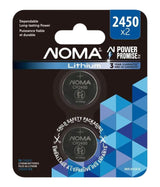 CR2450 Lithium Battery, Long-Lasting Power, 2-pc L0Q5 - product image 1