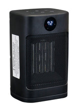 Digital Electric Personal Ceramic Heater with Remote, 1500W, Black S0L0 - product image 2