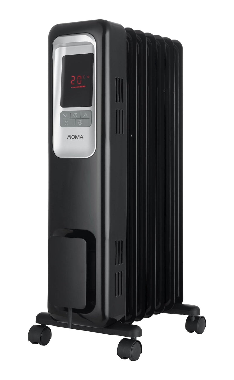 Digital LED Oil Filled Radiator with Adjustable Thermostat P4S3
