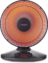Oscillating Parabolic Dish Portable Radiant Electric Space Heater, 1000W, Black O8K8 - product image 3