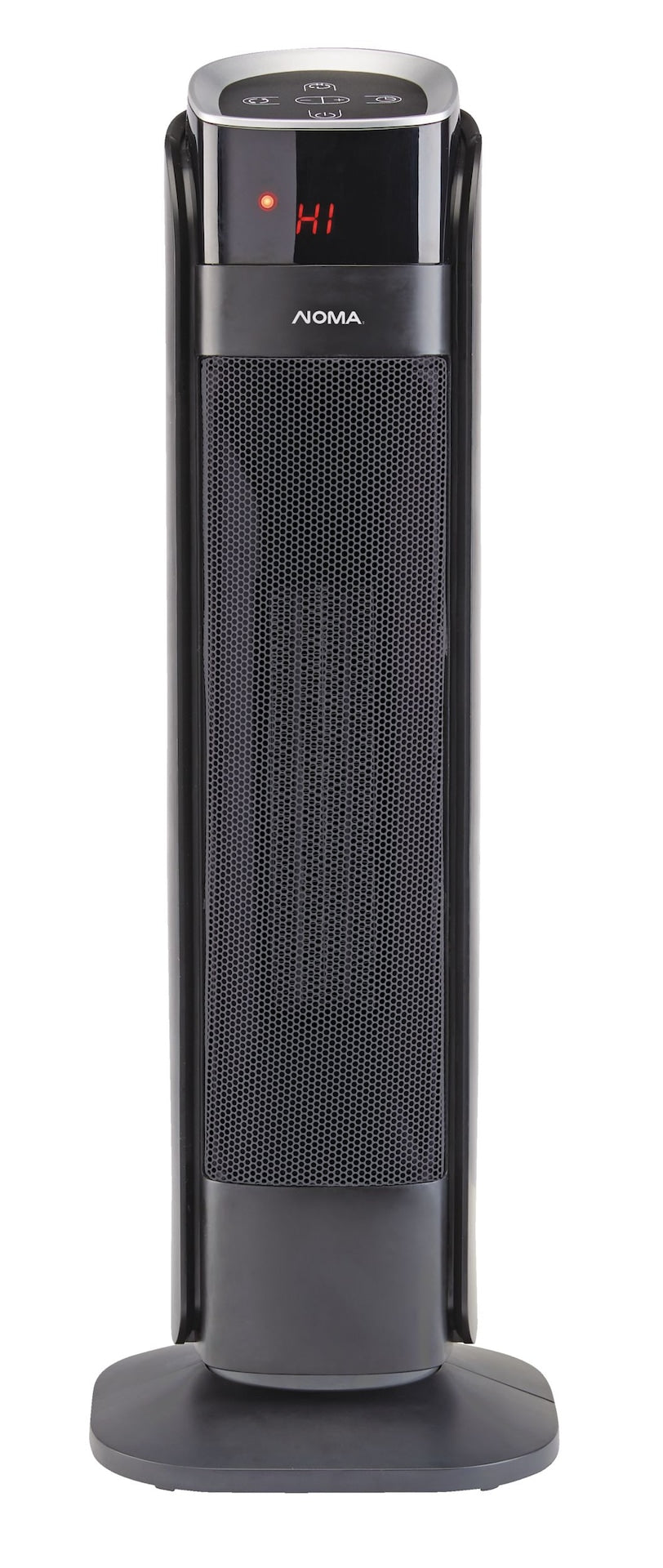 Oscillating Tower Ceramic Heater withRemote Control & Thermostat, 1500W, Black, 24-in V5Y8 - product image 2