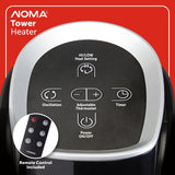 Oscillating Tower Ceramic Heater withRemote Control & Thermostat, 1500W, Black, 30-in L5P3 - product image 4