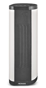 Oscillating Tower/Baseboard Heater withRemote Control & Thermostat, 1500W, White V5A7 - product image 1
