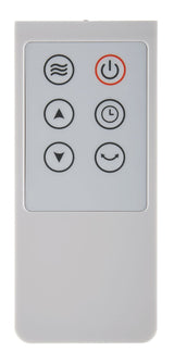 Oscillating Tower/Baseboard Heater withRemote Control & Thermostat, 1500W, White D0Q4 - product image 2