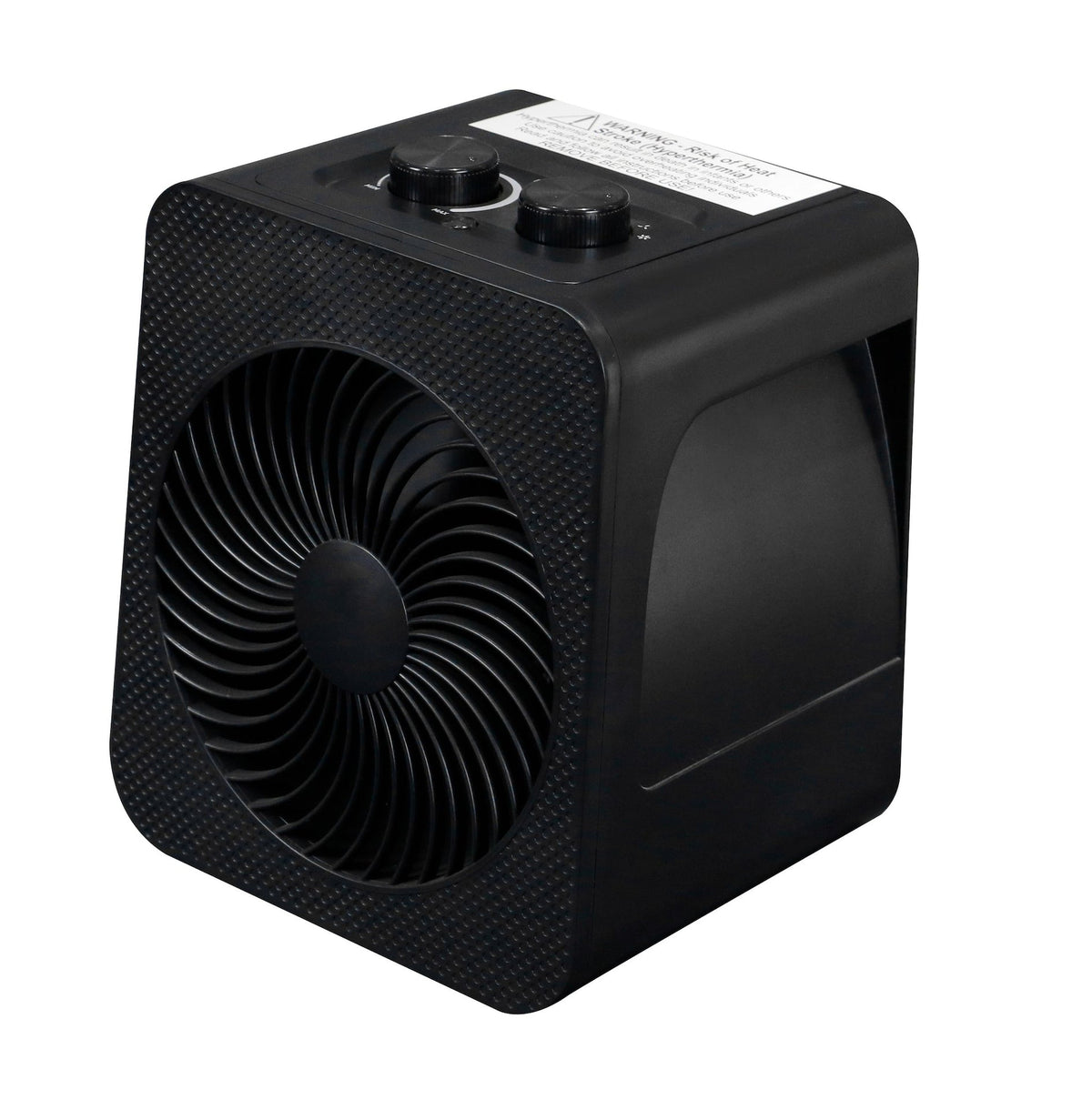 Portable 2-In-1 Personal Heater & Fan, 1500W, Black Z0E7 - product image 4