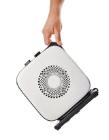 Portable Oscillating Portable Ceramic Space Heater withThermostat, 1500W, White K4U6 - product image 4