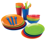 Acrylic Colourful Dinner Set, 33-pc C0R7 - product image 2