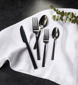 Belvedere Stainless Steel Flatware Set, Serves 4, 20-pc, Black D7D6 - product image 7
