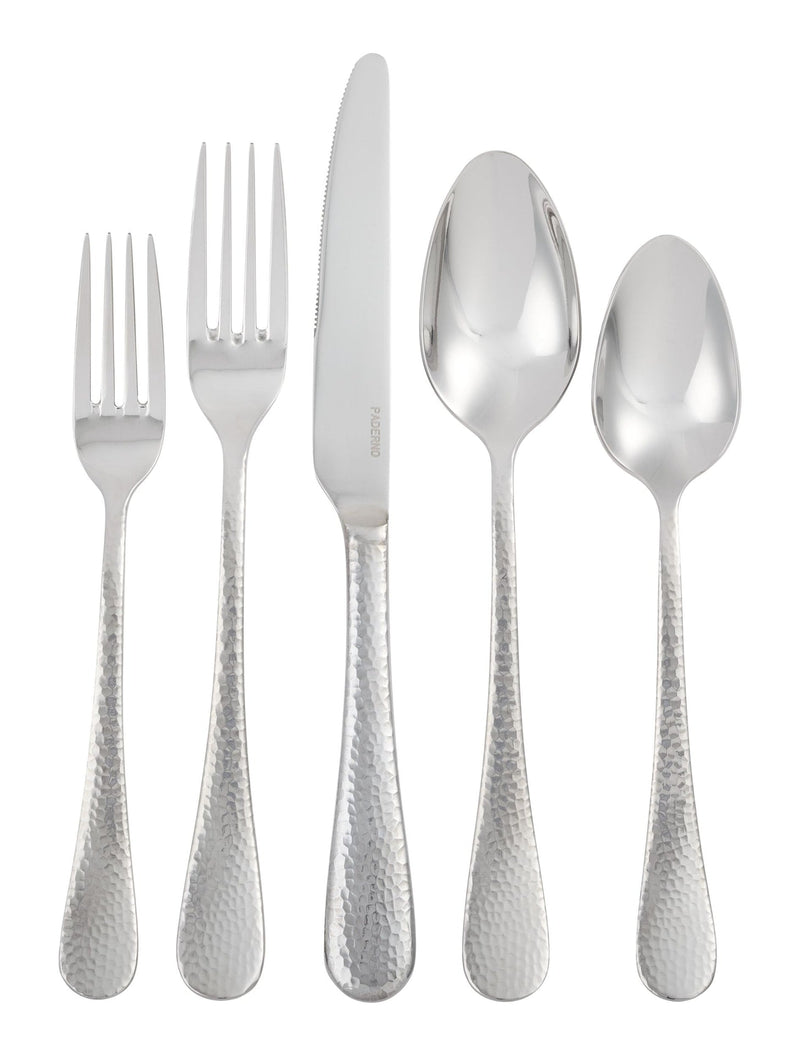 Hammered Flatware Set, Serves 4, 20-pc G3O8