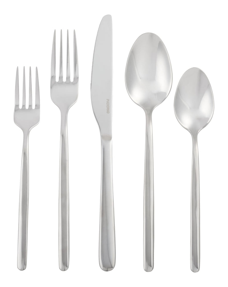 Slim Rounded Handle Flatware Set, Serves 12, 60-pc M9K9