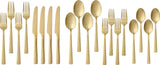 Summerside Champagne Matte Stainless Steel Flatware Set, Serves 4, 20-pc Z0S1 - product image 4