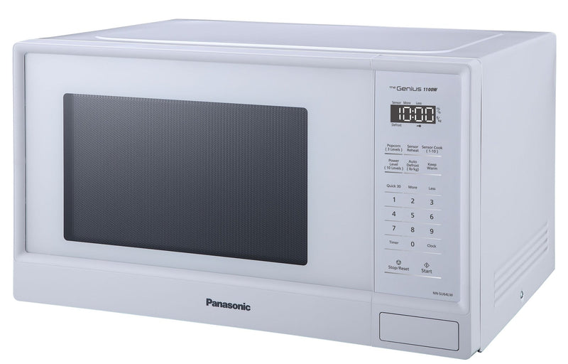 NN-SU64LW Countertop Microwave Genius Sensor Cooking, 1.3-cu.ft., Matte White C9P8
