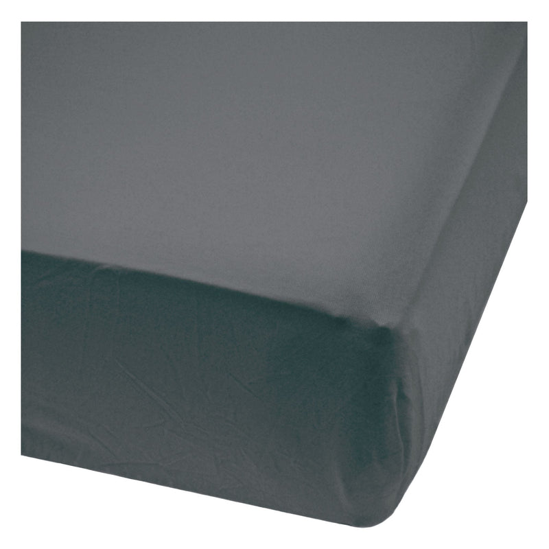 Bamboo Baby Crib Fitted Sheets, Charcoal H8E6