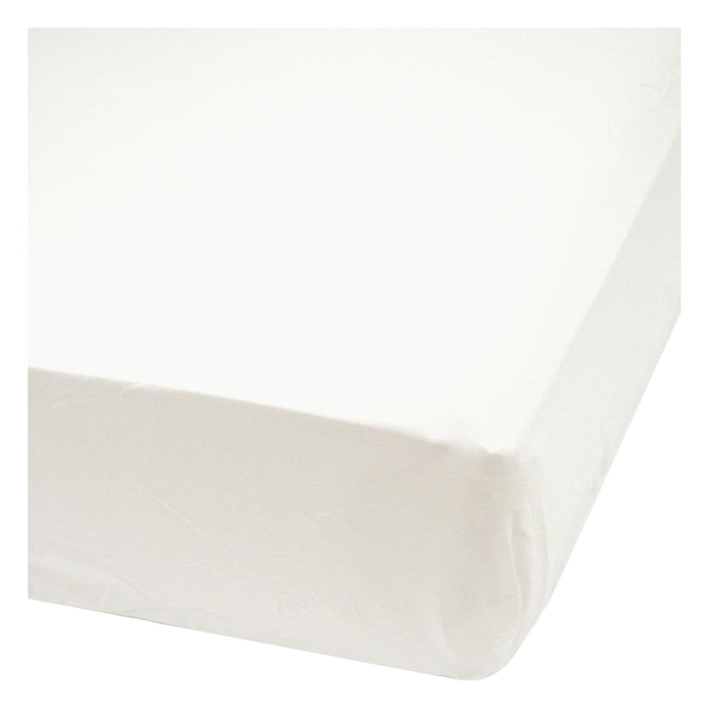 Bamboo Baby Crib Fitted Sheets, Ivory Y8D9