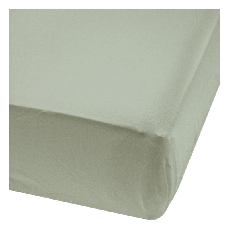 Bamboo Baby Crib Fitted Sheets, Moss D3S0