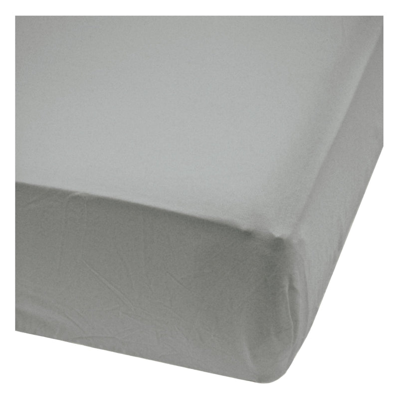 Bamboo Baby Crib Fitted Sheets, Pebble R7D3