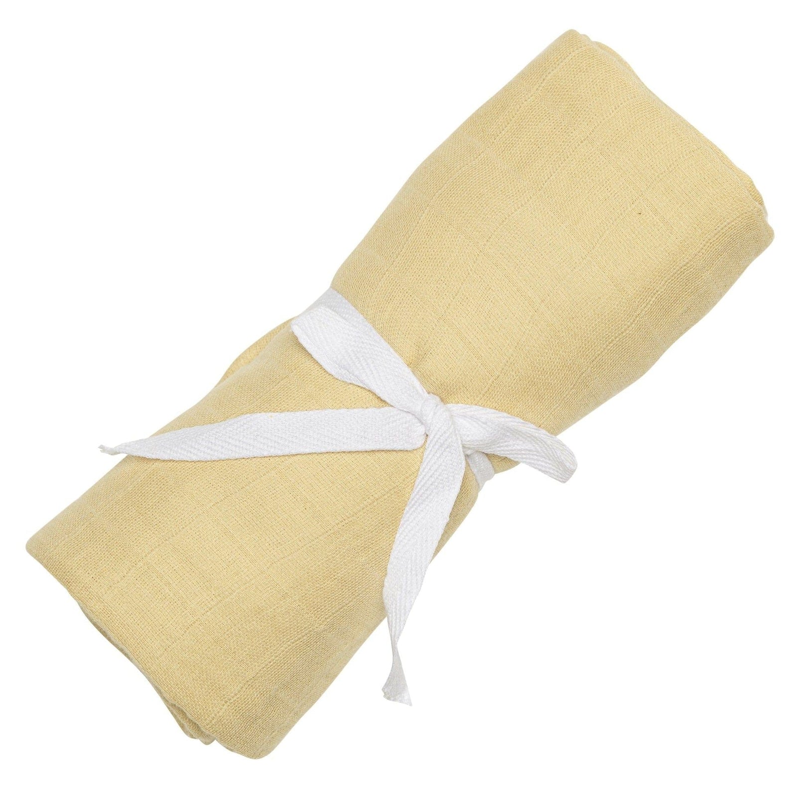 Cotton Muslin Baby Swaddle Blanket, Lemon N6N0 - product image 1