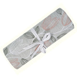 Cotton Muslin Baby Swaddle Blanket, Tulips I0W3 - product image 1