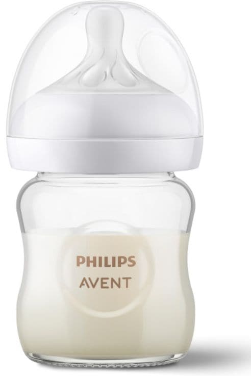 Glass Bottle with Response Nipple 4-oz, 1-pk H4I6 - product image 1